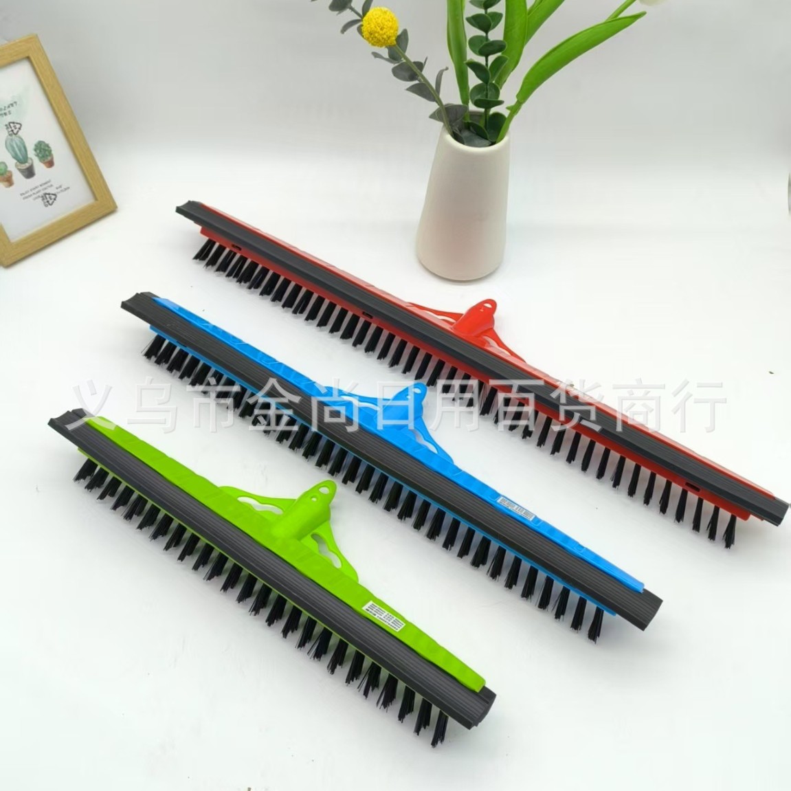 Plastic water pusher, glass scraper, foam scraper strip, floor scraper head, glass scraper, household rubber floor scraper, bathroom water scraper details Picture