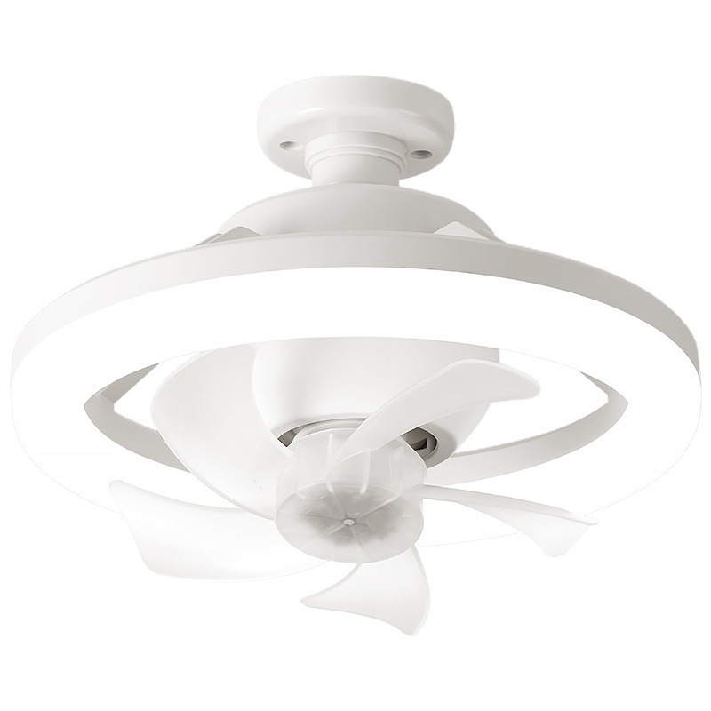 New Shaking Head Fan Light E27 Screw Household Small Ceiling Fan Light Air Volume Large Living Room Dining Room Bedroom Suitable For Quiet Item Picture