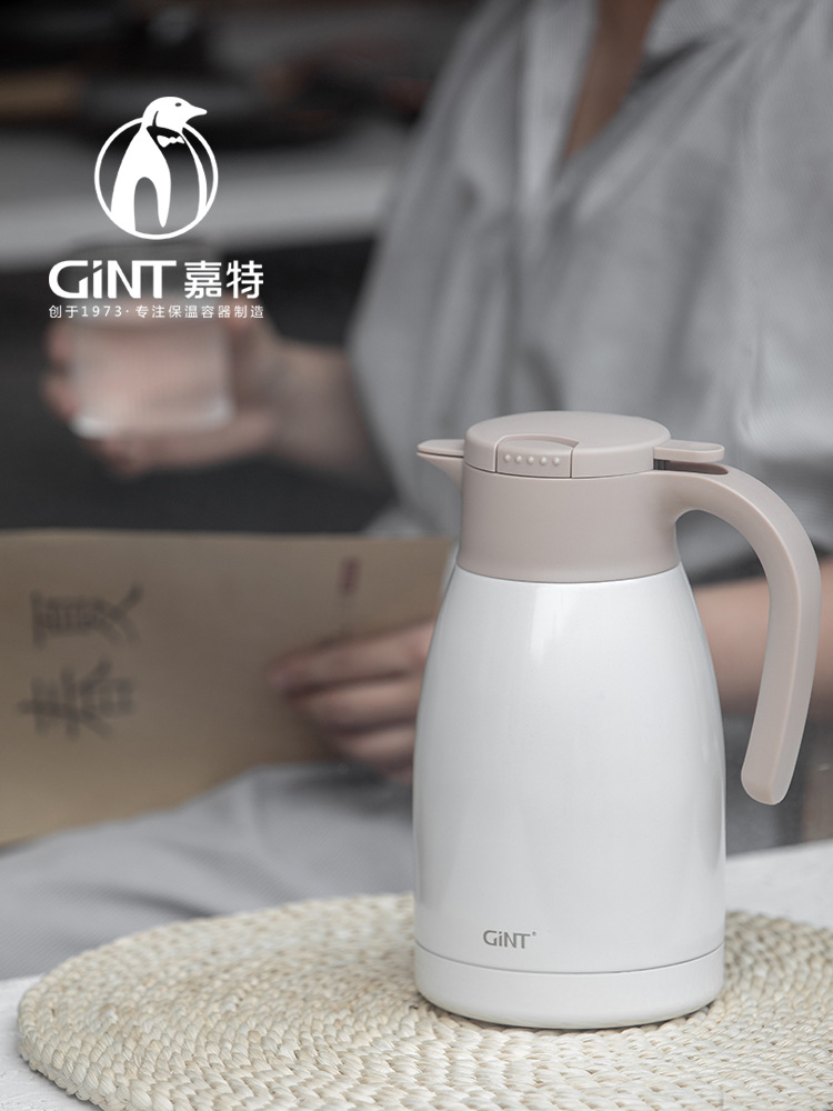 Gint Garte Thermos Bottle 304 Stainless Steel Large Capacity Thermal Water Bottle Home Portable Large Capacity Student Water Bottle Specification drawing