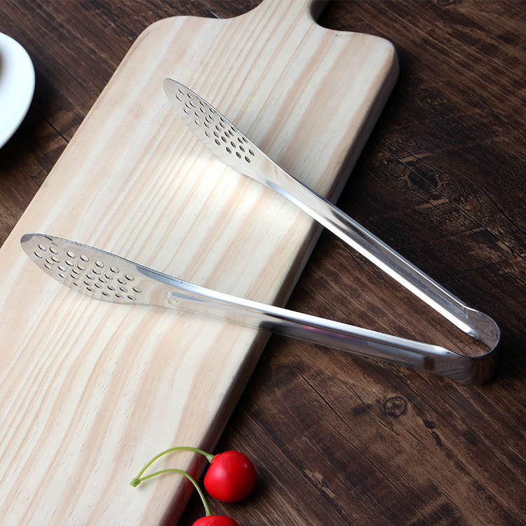 厂家批发食物夹 食品夹不锈钢蔬菜夹 沙拉烤肉夹蛋糕夹