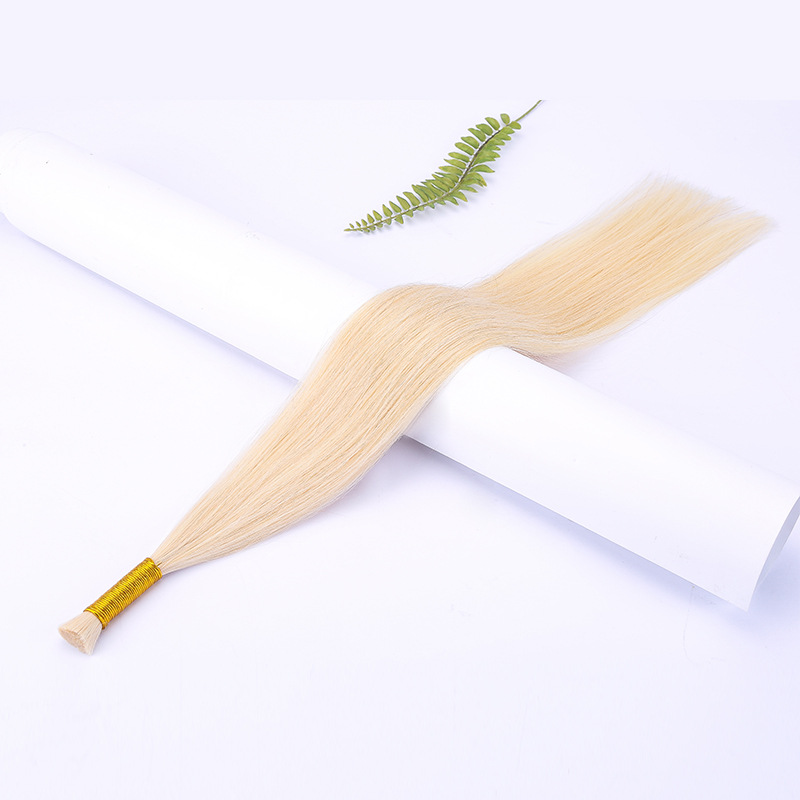 Crystal thread faded hair ties, invisible crystal thread braids, nano traceless hair extensions, wigs wholesale Application Scenario