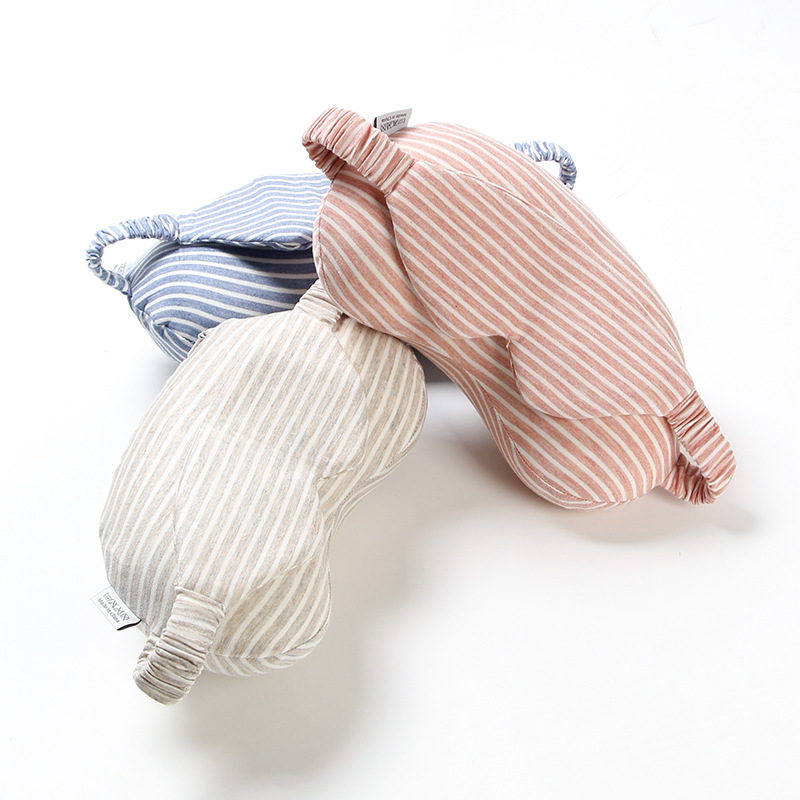 Two-in-one eye mask, nap pillow, foam particle/memory foam U-shaped pillow, portable travel special, available for delivery Item Picture