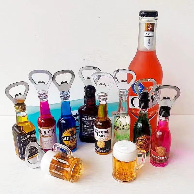 Beer Opener Home Beer Opener Refrigerator sticker Creative Beer Opener Refrigerator magnet Beer opener