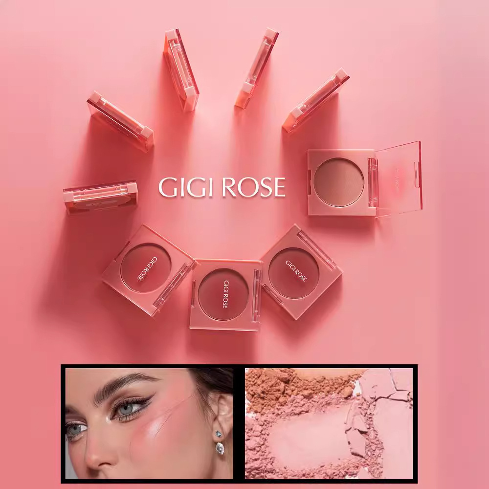 Cosmetics OEM cross-border beauty products GIGIROSE blush and rouge plate ODM brand custom processing factory wholesale details Picture