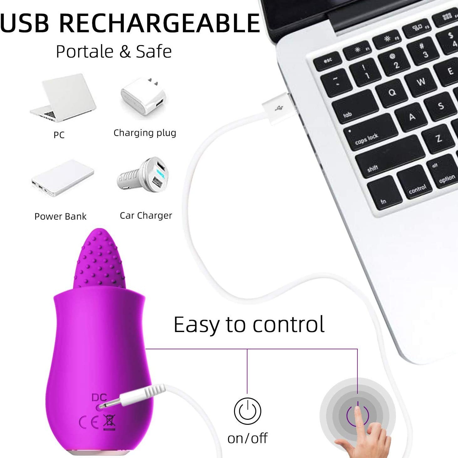 Tongue Lick 1st Generation 10-frequency adjustable USB charging vibration adult sex toy direct delivery portable silent full figure