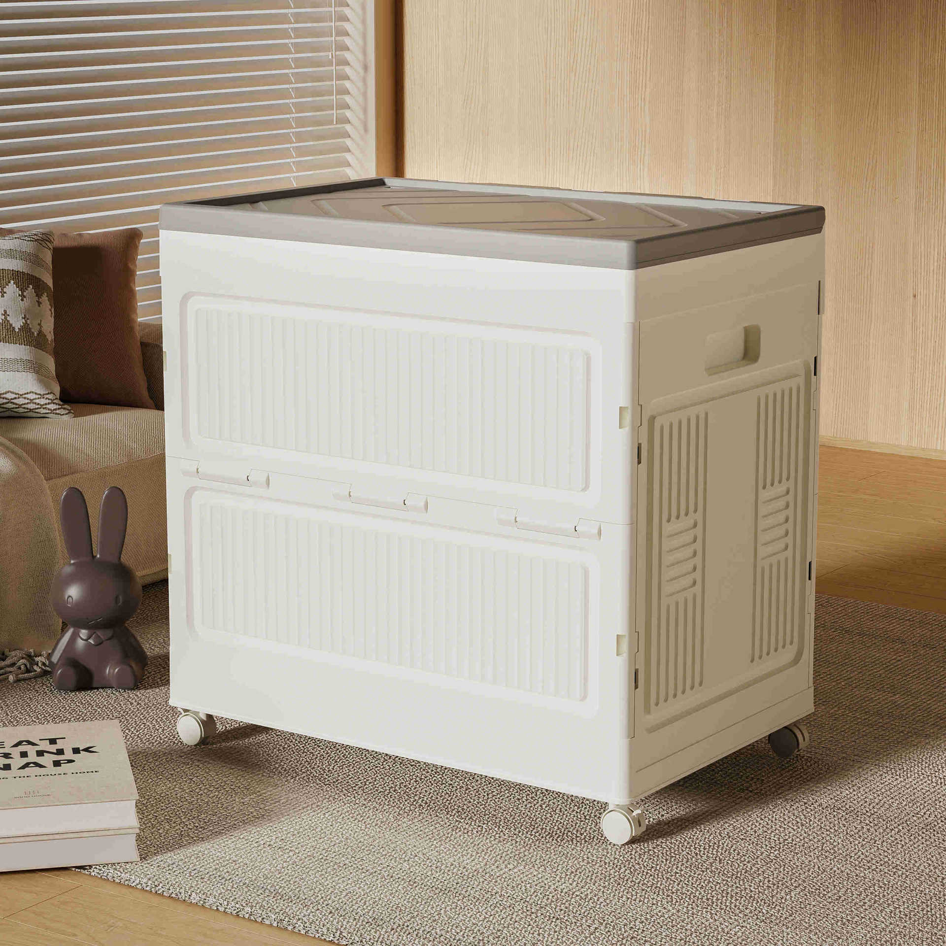 收纳箱/折叠收纳箱/厨房储物/折叠马桶/搬家箱产品图