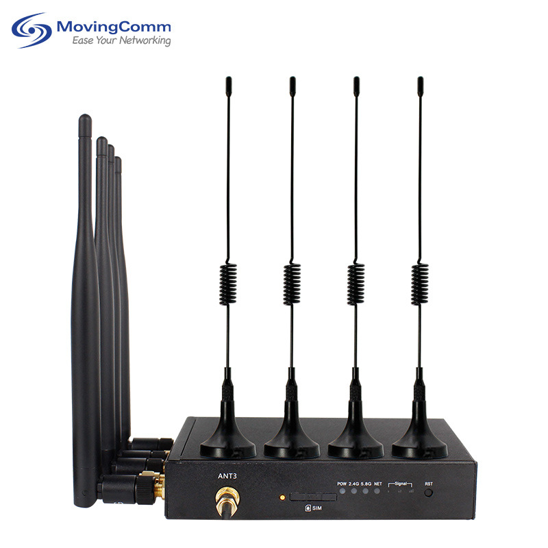 Xinghengxun Smart Bus Automation 1200M dual-band Gigabit All-Network Compatible Intelligent Gateway 5g Industrial Router details Picture