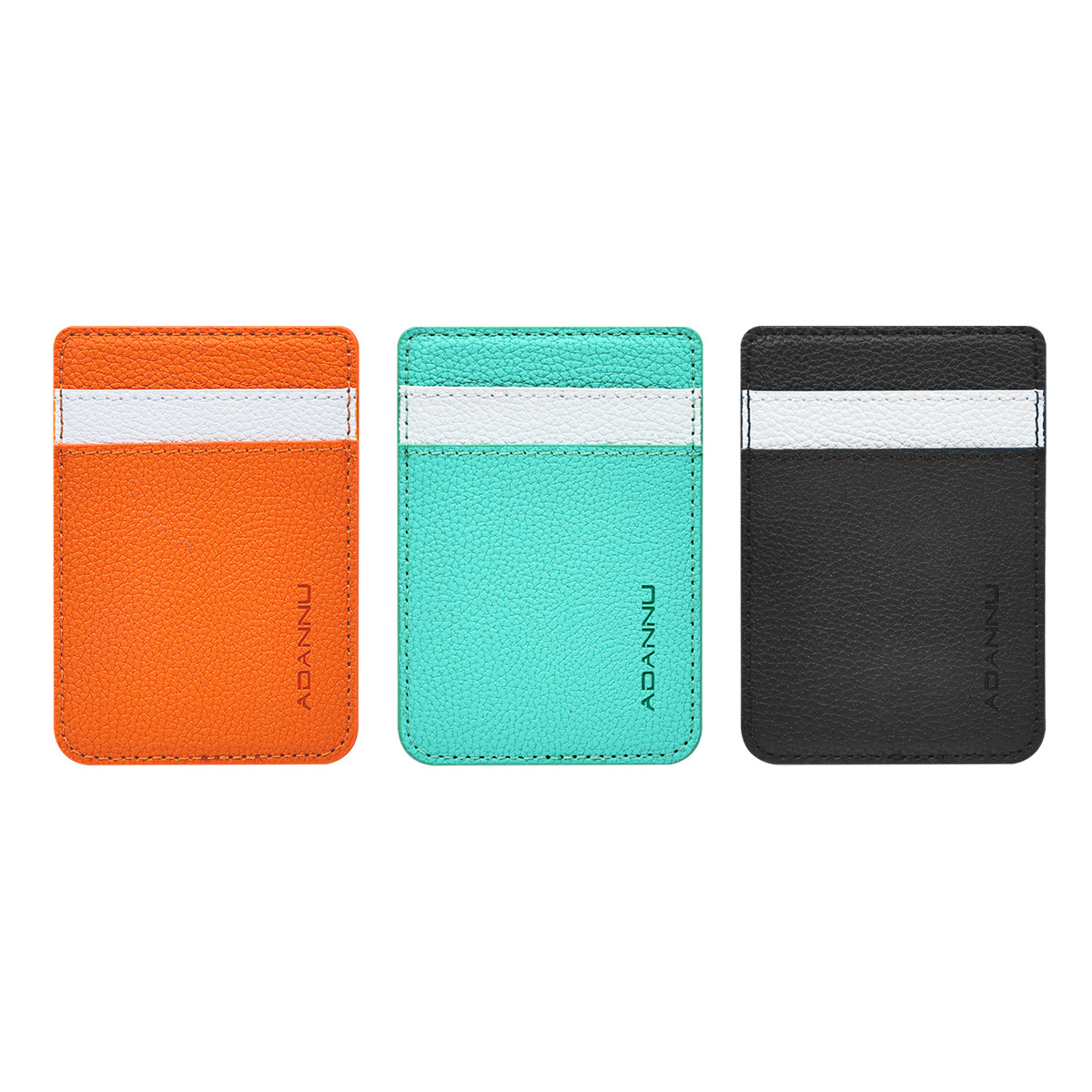 Applicable To Iphone 12/13/14/15/16 Ultra-Thin Dual Card Packs, Magnetic Card Packs, Pu Magsafe Magnetic Card Packs Item Picture