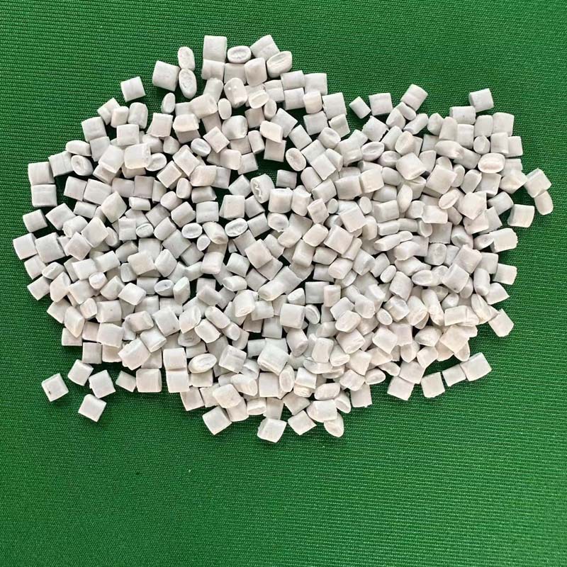 厂家现货供应白色PP再生料瓷白颗粒塑料颗粒注塑级调色PP