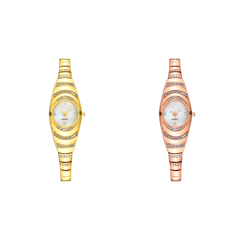 Hot-selling cross-border fashion diamond-encrusted ladies' watches, women's watch bracelets, and women's wristwatches are available for wholesale from the manufacturer Item Picture