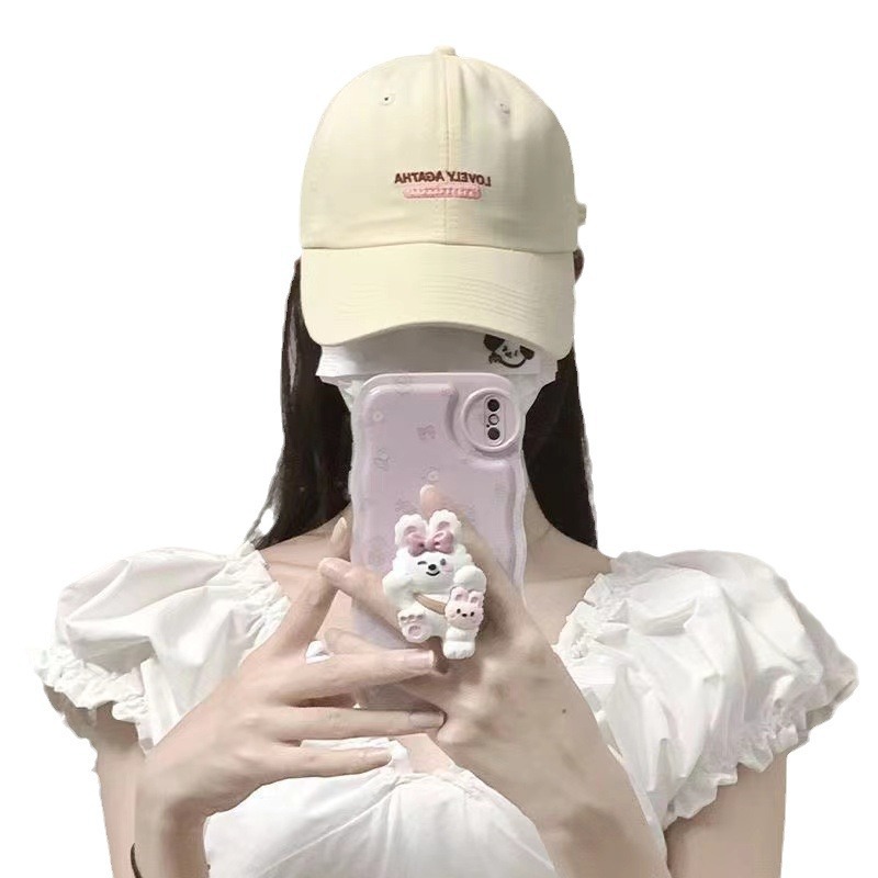 帽子/针织帽女士/草帽/针织帽/毛毛帽子白底实物图