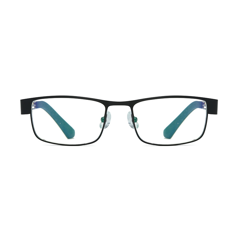 New fashionable glasses, anti-blue light reading glasses, full-frame business glasses that make you look young, reading glasses with metal frames Specification image
