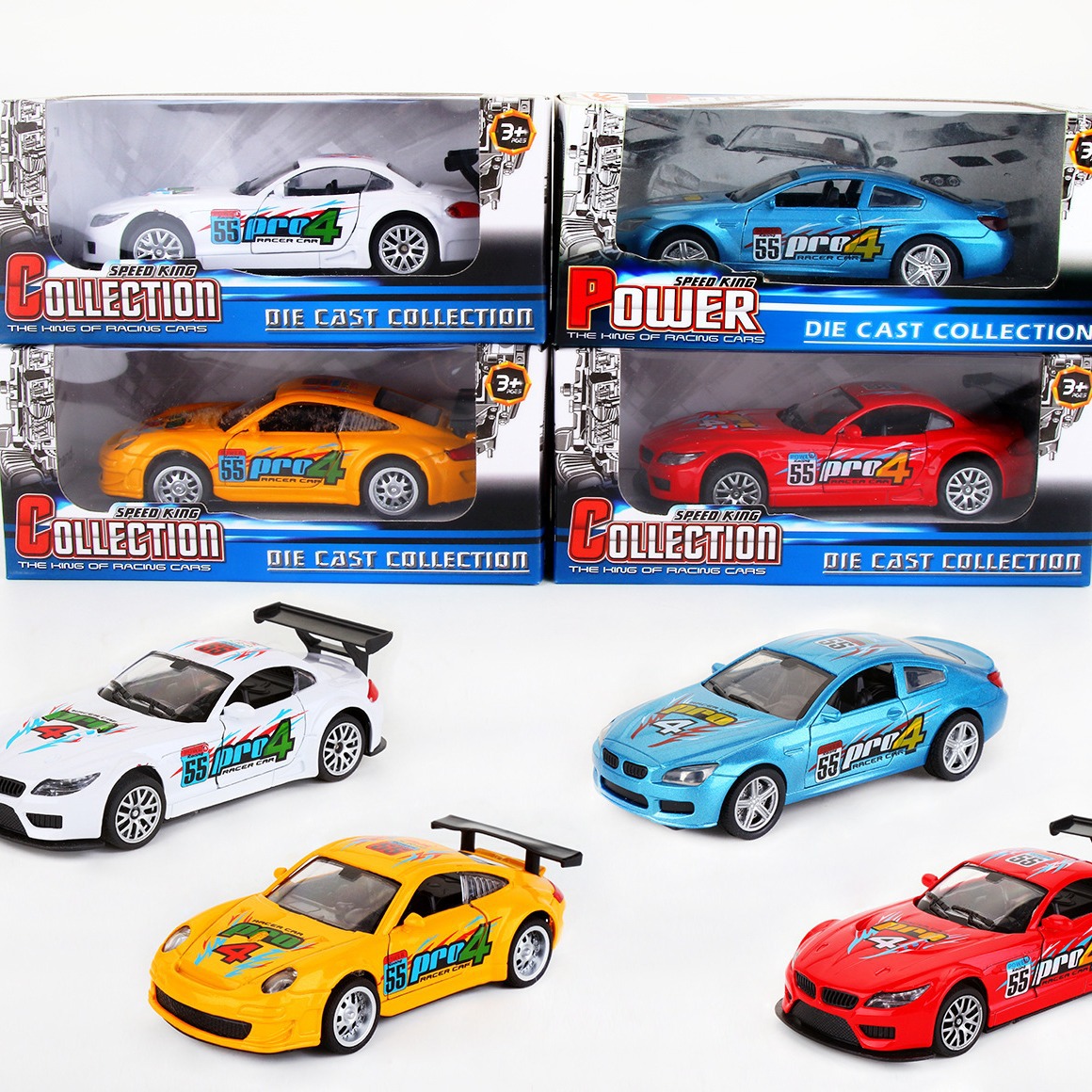 1:32 alloy toy rebound running car with openable door simulation car, light and music alloy model car for boys is selling well Specification image
