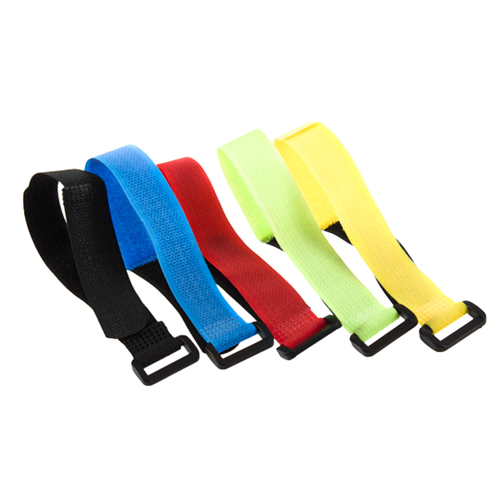 Color Drone Battery Strap Reverse Buckle Velcro Strap Wire And Cable Tie Velcro Strap details Picture