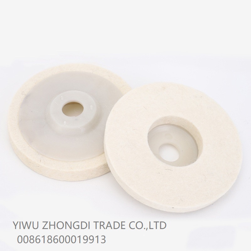 高密度羊毛抛光轮/细毛抛光盘/打磨盘/羊毛轮产品图