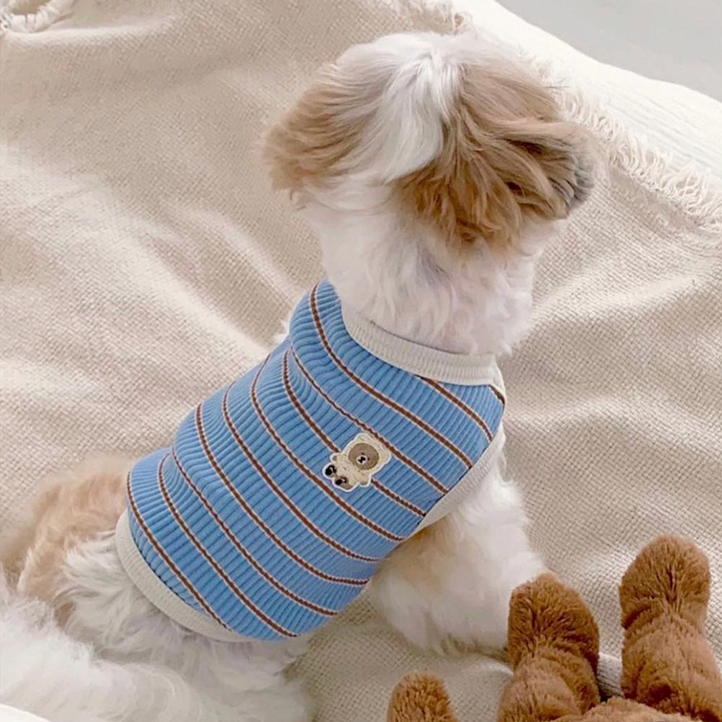 Summer thin pet vests, Bichon Frises, Pomeranians, Teddy cats, small puppies, Schnauzers, dog clothes, summer Item Picture