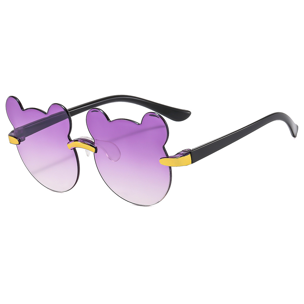 Factory direct sales of children's sunglasses, fashionable baby sunglasses, trendy glasses, and cute cartoon glasses for men aged 1 to 2 details Picture