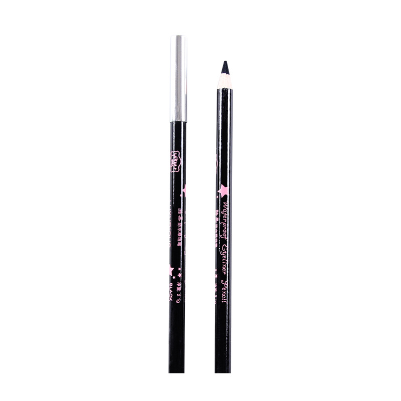 Ike Wooden stick waterproof eyeliner Pen, specially designed for photo studios, natural, smooth and non-smurring, for makeup artists Item Picture