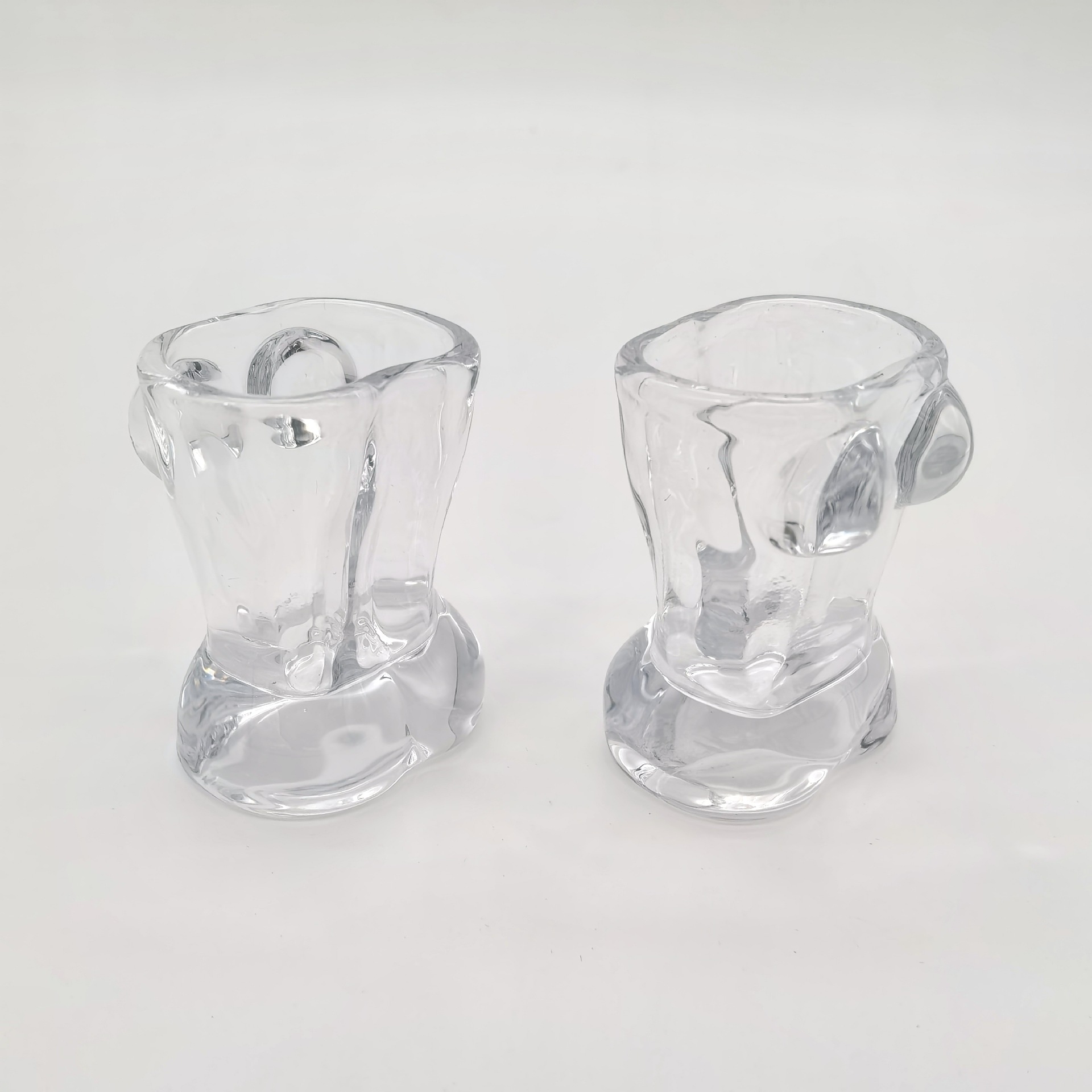 Creative Glass Mannequin Cup Beauty Cup Hotel Bar Ktv Body Boobs Spoof Fun Liquor Cup details Picture