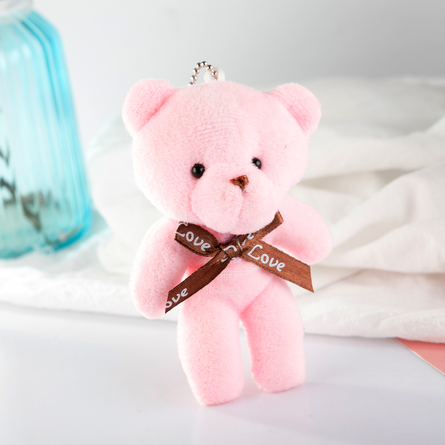 Teddy Conjoined Bear Doll Bear Doll Keychain Pendant Plush Toy Doll Teddy Bear Doll Application Scenario