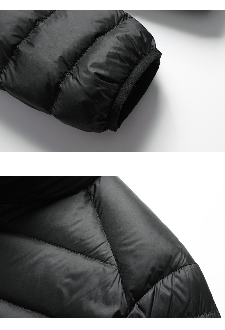 The 2025 winter new lightweight down jacket for men with a stand-up collar and 90% duck down is a sporty, lightweight and warm coat for couples pic 19