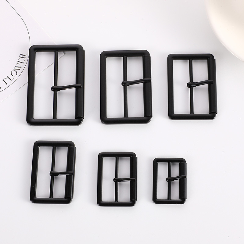 Adjustable Square Wrap Waist Buckle Day Button Buckle Suspenders Belt Trench Coat Decorative Waist Button Accessories Specification drawing