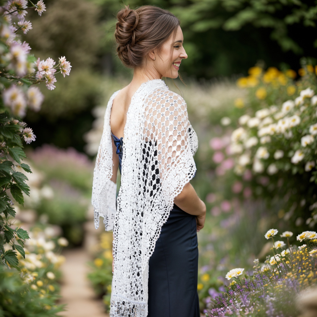Cross-Border Sales Of Hollow-Out Shawl Fashion Casual Women's Scarf Travel Outside The Holiday Specification drawing