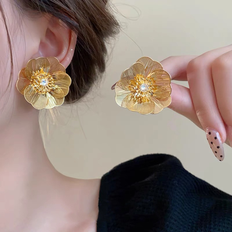 饰品/耳饰/耳环/猫眼石耳环/不锈钢耳环产品图