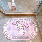 卡通卫生间吸水地垫浴室门口速干耐脏防滑脚垫卫浴厕所易清洗地毯