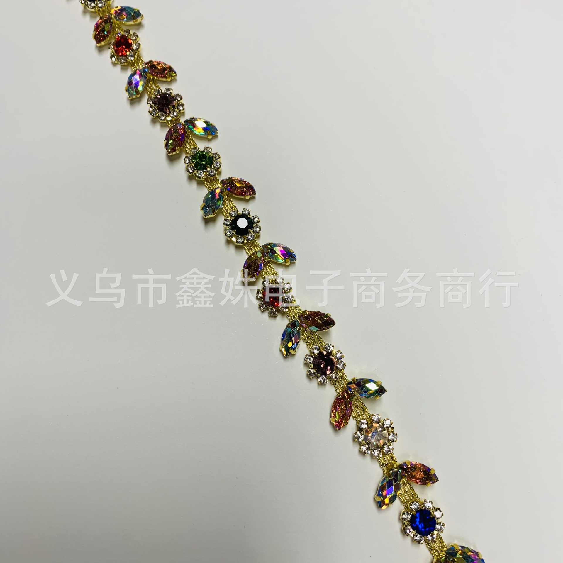 马眼爪链玻璃花式DIY服饰婚纱饰品配件