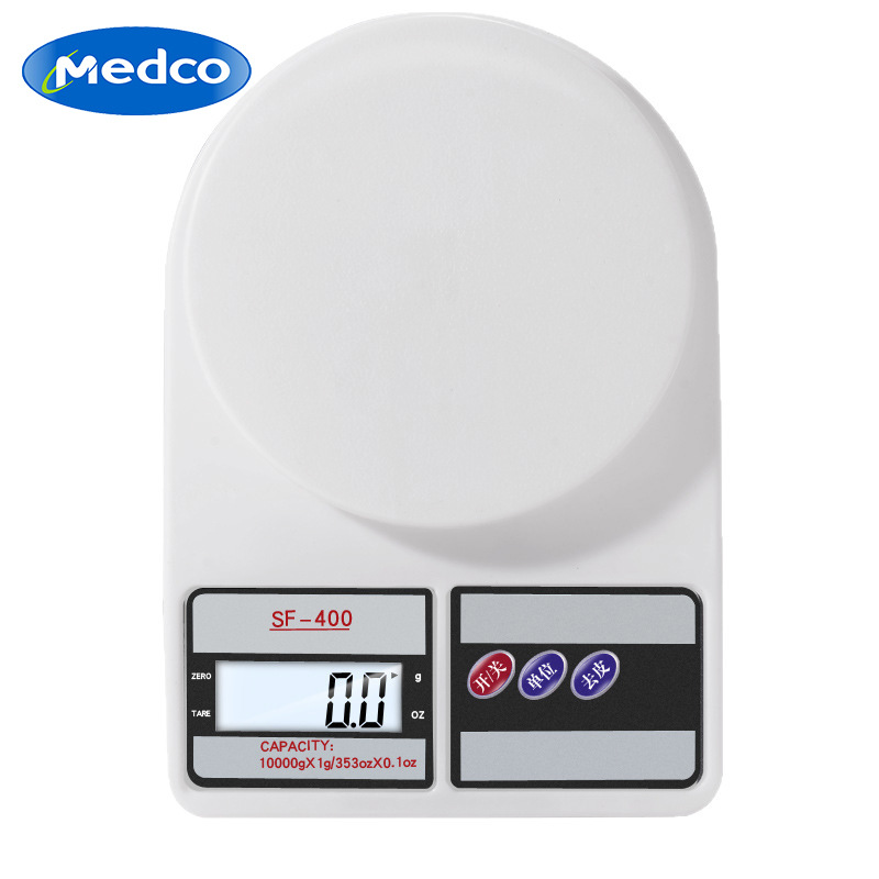 跨境专供SF400家用小型0.1G电子秤数字食品厨房秤烘焙称食物克秤