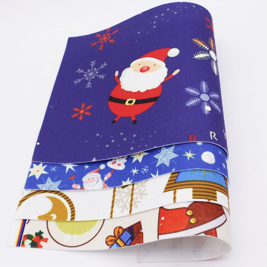 Digital Printing Felt 1Mm Heat Transfer Digital Non-Woven Toys Hand-Decorated Carpet Prints Application Scenario