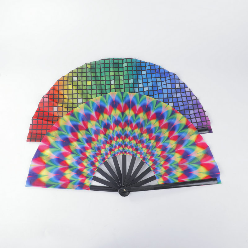 现货批发功夫扇大扇子功夫扇塑料扇骨广告扇图案亚马逊热门爆款详情23