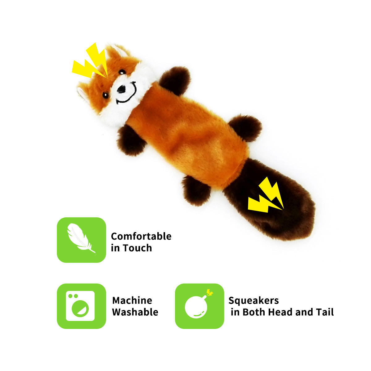 Dog fur plush toys details Picture
