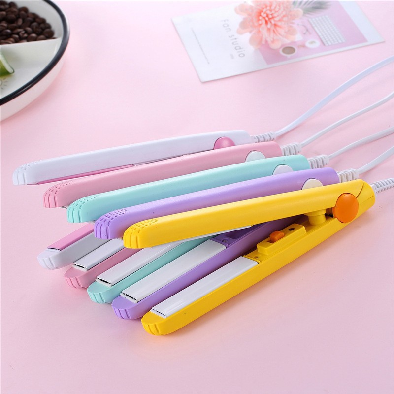 Multi-color straightening hair clips for women, small splint rolls details Picture