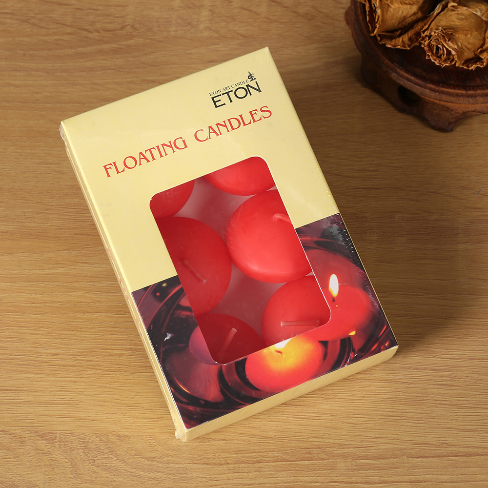 Creative and romantic water float candle, large round floating wedding candle, birthday party water float ball wax Application Scenario