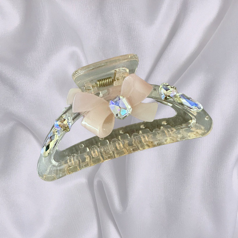 Yuzu rice jewelry, acetic acid shark clip, sweet jelly-colored bow grab, popular back of the head updo grab Yuzu rice jewelry, acetic acid shark clip, sweet jelly-colored bow grab, popular back of the head updo grab