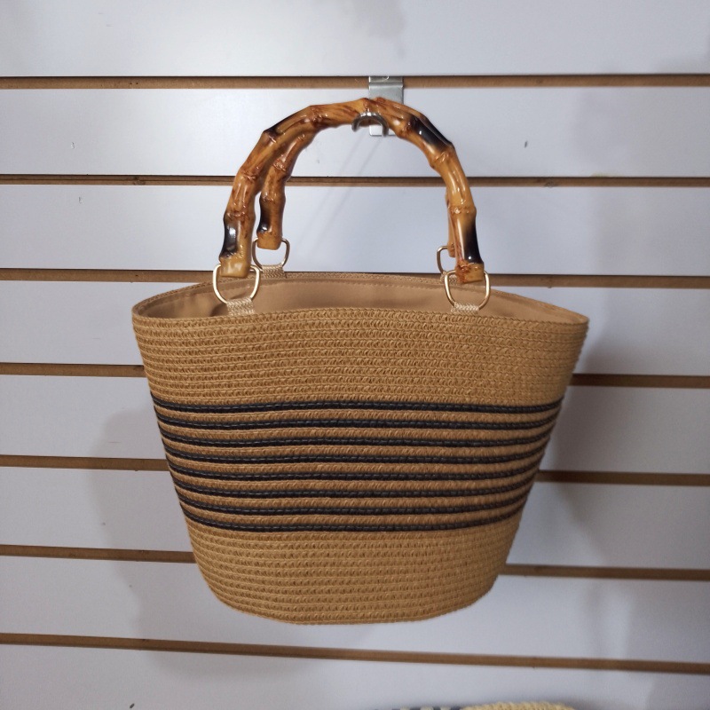 包包女草编文艺/编织包/草编包女斜跨时尚/编织包女草编文艺/钩针编织包产品图