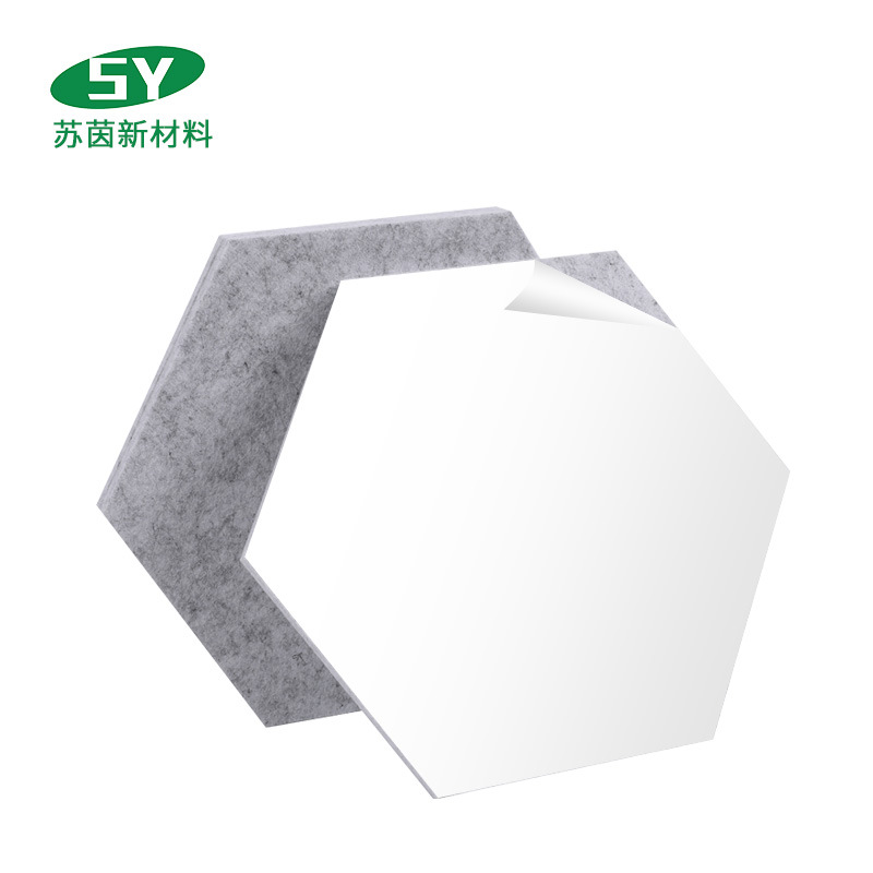 Manufacturers Supply Self-Adhesive Polyester Fiber Sound Absorption Board Cinema Ktv Tympanic Kindergarten Decorative Materials Specification drawing