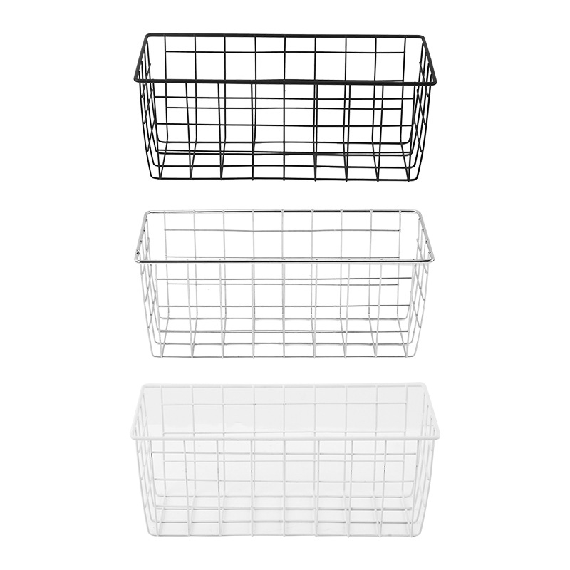 Manufacturers Wrought Iron Storage Basket Household Arrangement Storage Basket Home Wrought Iron Debris Storage Basket Desktop Sorting Basket Item Picture