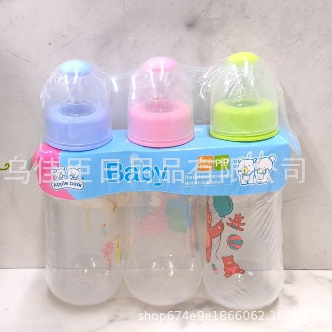 Cross-border wholesale best-selling baby bottles, soft silicone pacifiers, high appearance level, cute patterns, toddler bottles, drinking cups details Picture