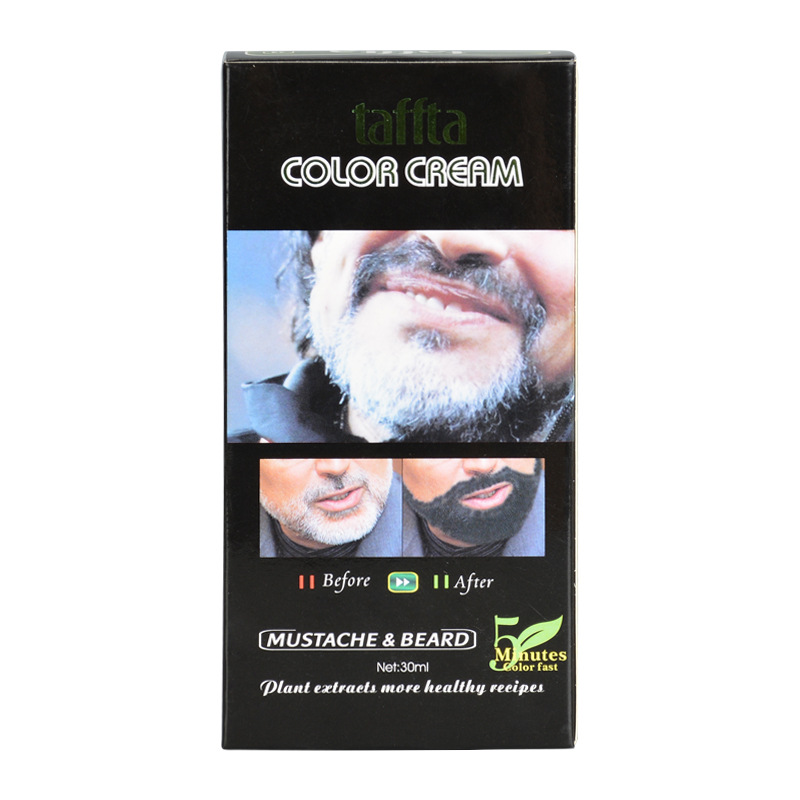 Taffta Beard Balm Black Beard Cross-Border Beard Balm Export Foreign Trade Beard Balm Black Beard