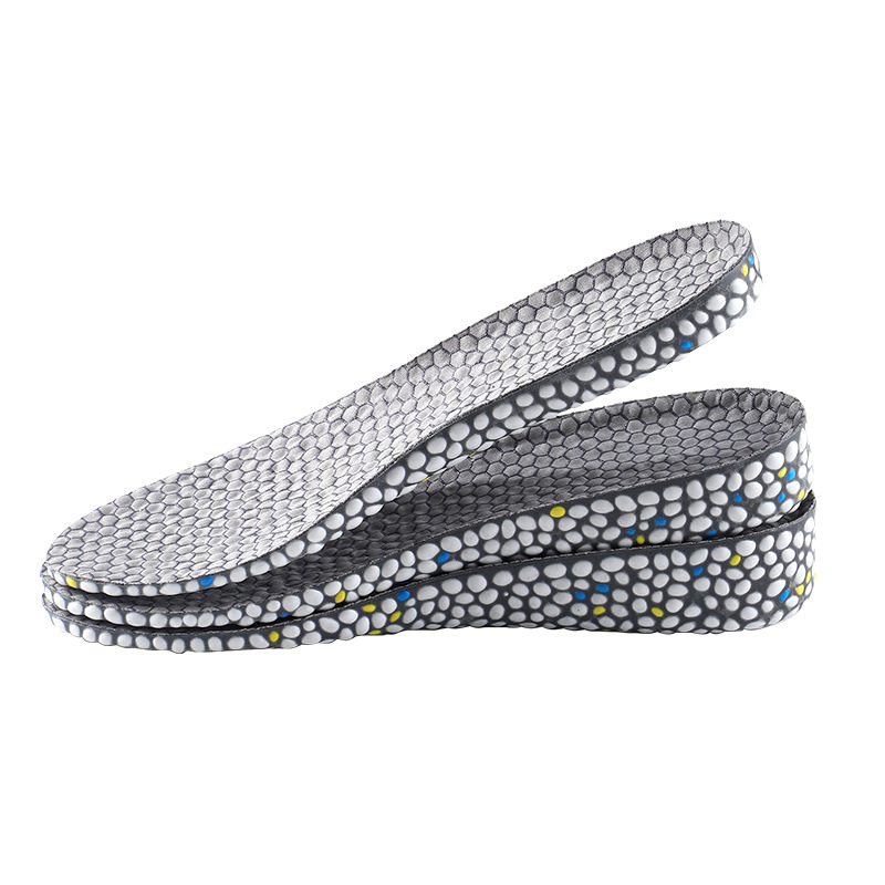 Sports height-increasing insoles, 3A-level antibacterial, deodorizing, comfortable, breathable, highly elastic and shock-absorbing basketball shoes, real popcorn for men and women Item Picture