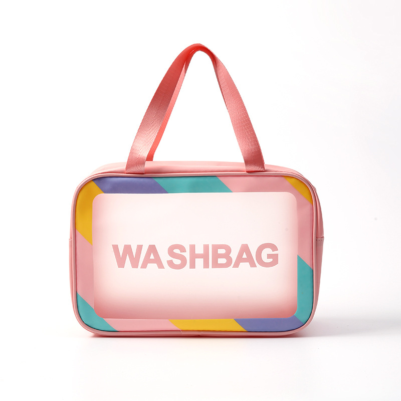 洗漱包/沙滩包/洗漱/化妆包女2021时尚/洗漱包套装白底实物图