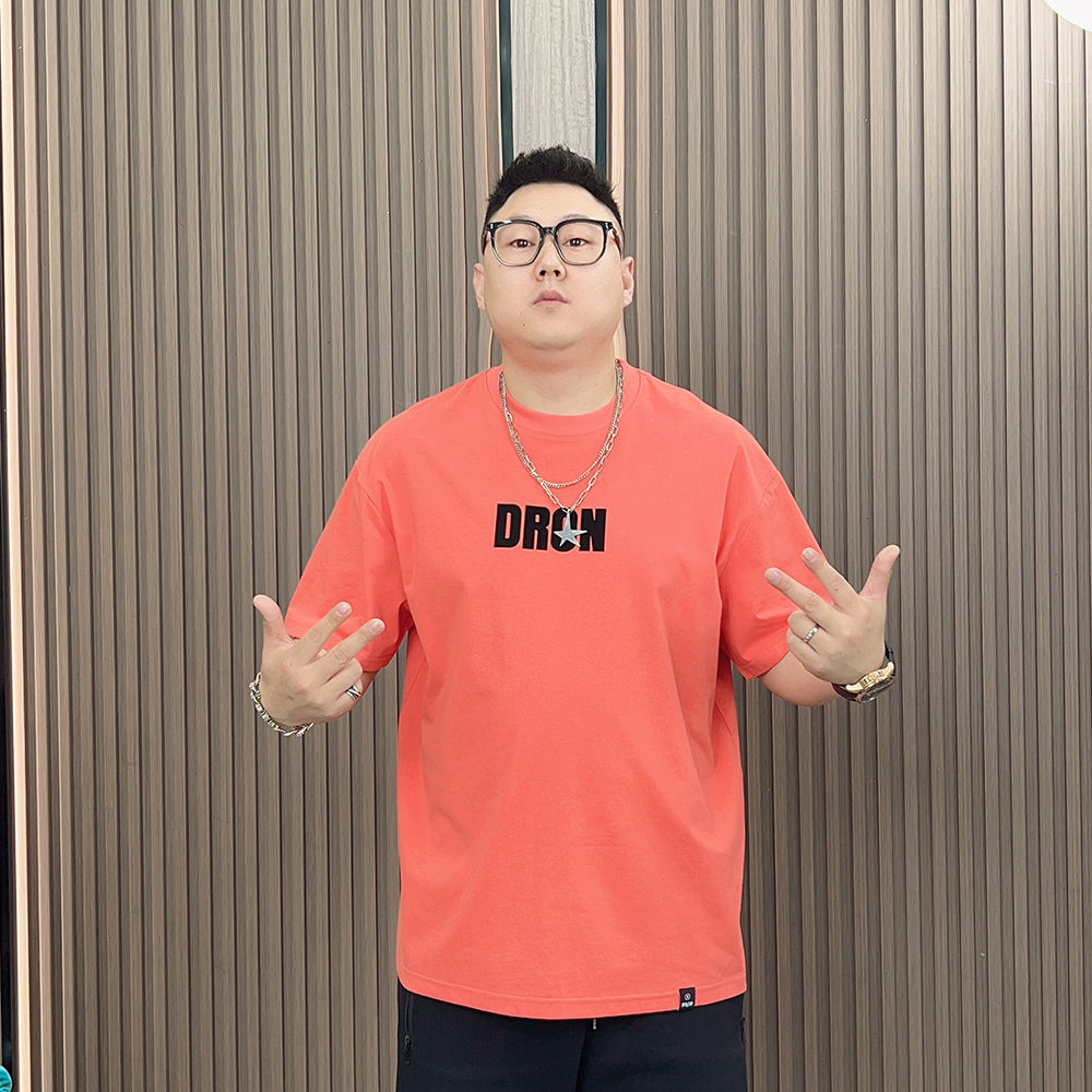 Men's short-sleeved T-shirt for summer, oversized men's wear 2024 new style base layer, loose and plus-size men's T-shirt Specification image