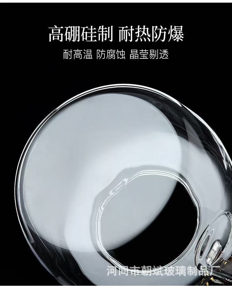 电陶炉煮茶壶玻璃耐高温电陶炉蒸煮茶壶耐热围炉家用提梁水壶加厚详情9