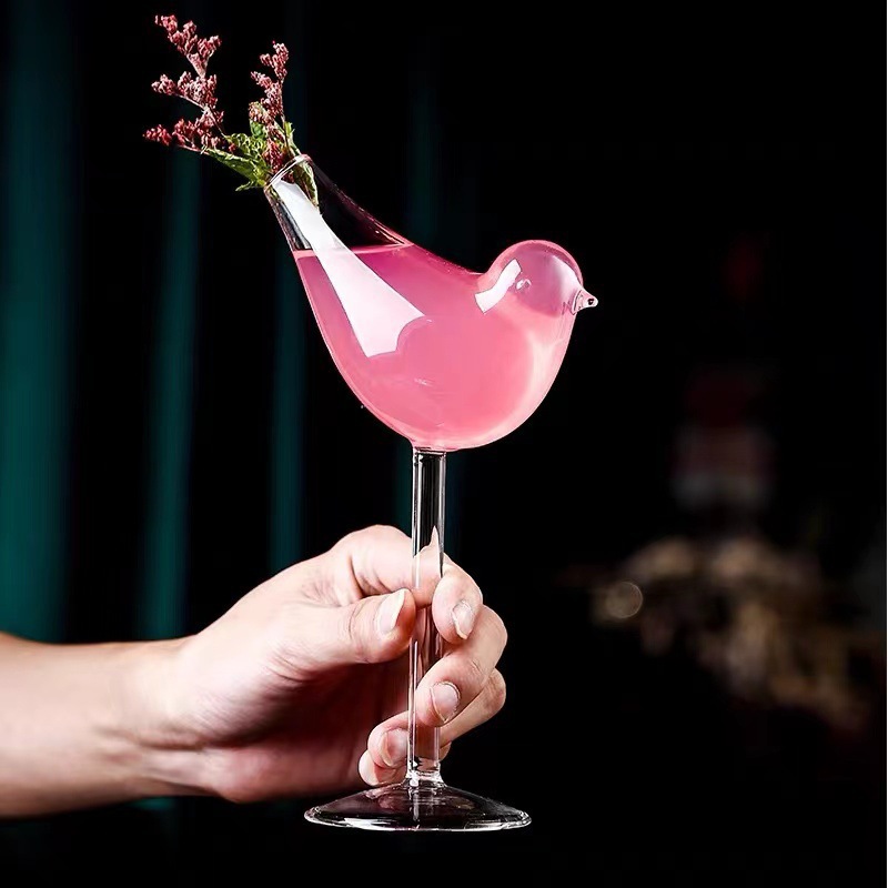 Bird Wine Glass Creative glass wine glass Application Scenario