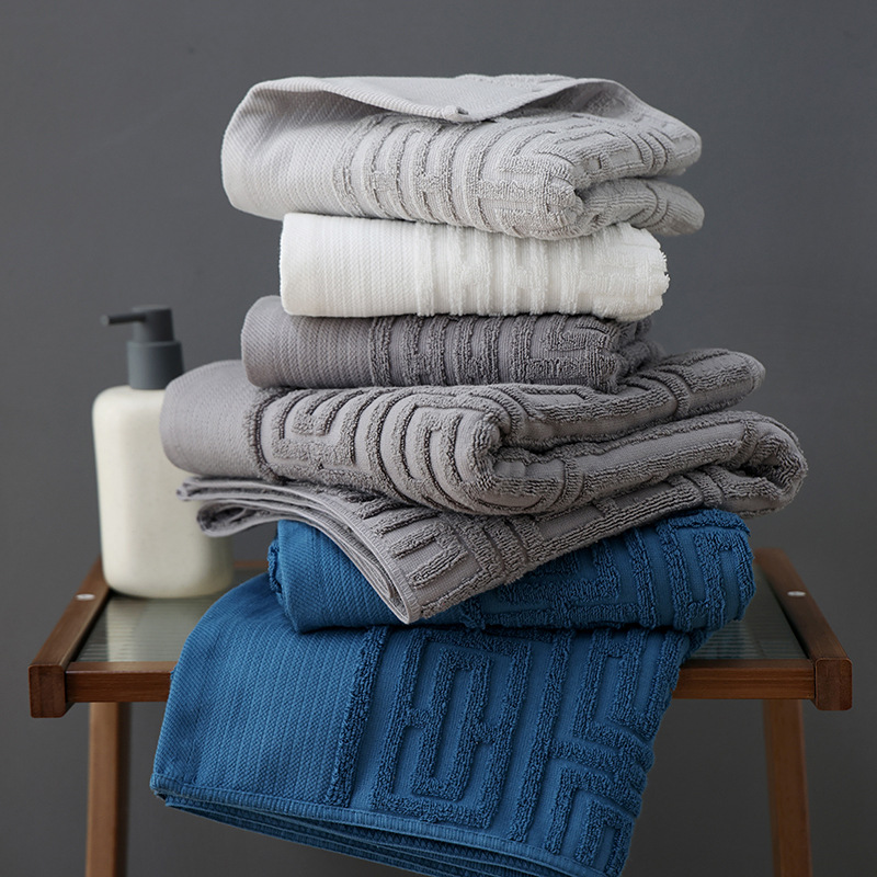 Beauty Salon Bath Towel Bath Cotton Absorbent Speed Does Not Drop Wool Xinjiang Cotton Soft Thickening Adult Bath Towel Wholesale Application Scenario