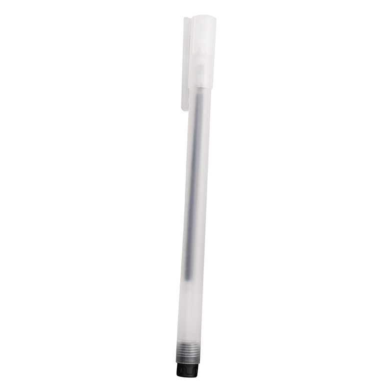 Simple Ins Scrub Neutral Pen Student Exam Black Carbon Pen Office Study Signature Black Water Pen Stationery Item Picture