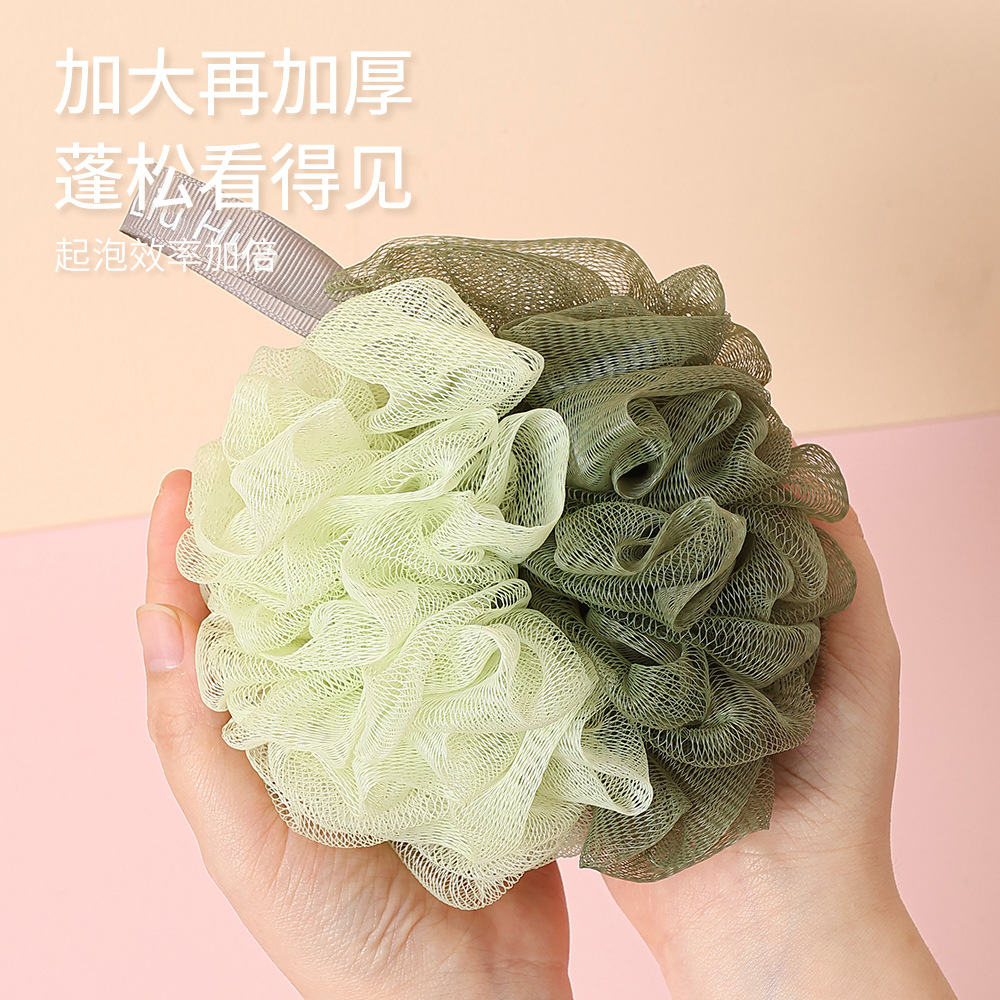 沐浴球、浴擦、浴刷、澡巾实物图